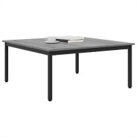 Produktbild för Kaffeebord Grå Sonoma 100 x 100 x 45 cm Konstruerat trä