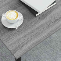 Produktbild för Kaffeebord Grå Sonoma 100 x 100 x 45 cm Konstruerat trä