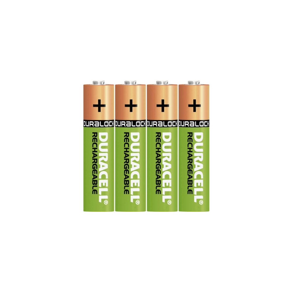 Produktbild för Duracell StayCharged batteri - 4 x AAA - NiMH