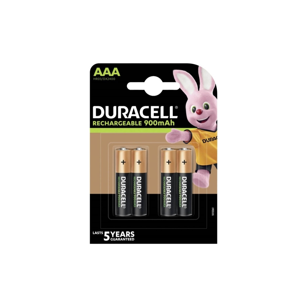 Produktbild för Duracell StayCharged batteri - 4 x AAA - NiMH