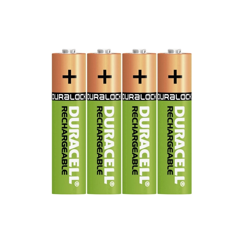 Produktbild för Duracell StayCharged batteri - 4 x AAA - NiMH