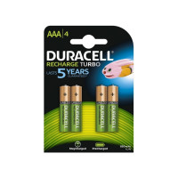 Produktbild för Duracell StayCharged batteri - 4 x AAA - NiMH