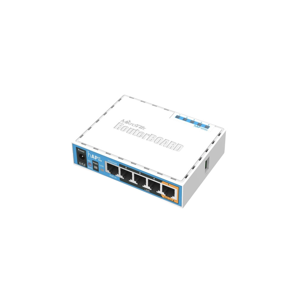 Produktbild för MikroTik RouterBOARD hAP ac lite RB952UI-5AC2ND - trådlös åtkomstpunkt - Wi-Fi 5
