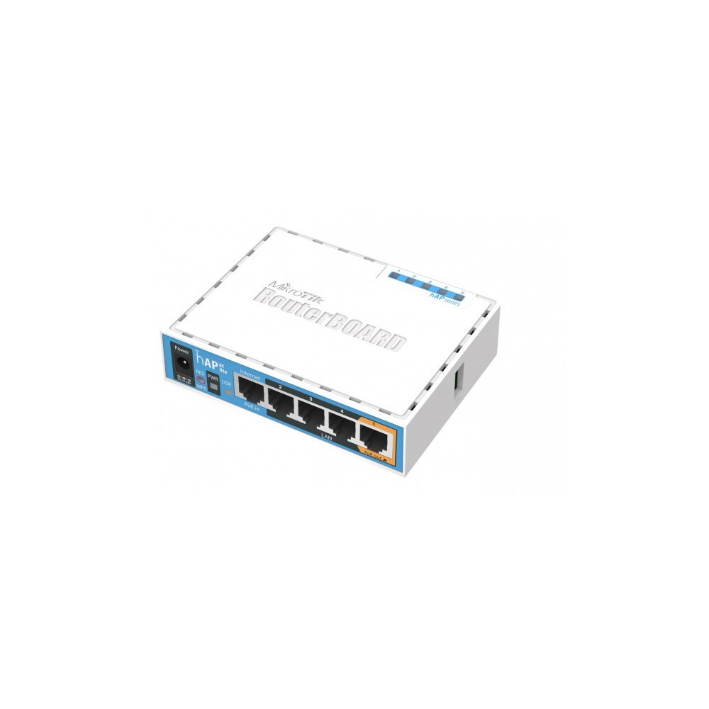 Produktbild för MikroTik RouterBOARD hAP ac lite RB952UI-5AC2ND - trådlös åtkomstpunkt - Wi-Fi 5