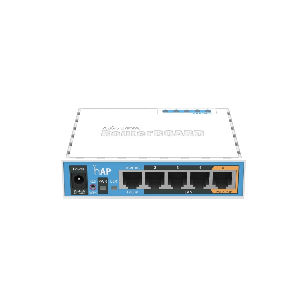 Produktbild för MikroTik RouterBOARD hAP ac lite RB952UI-5AC2ND - trådlös åtkomstpunkt - Wi-Fi 5
