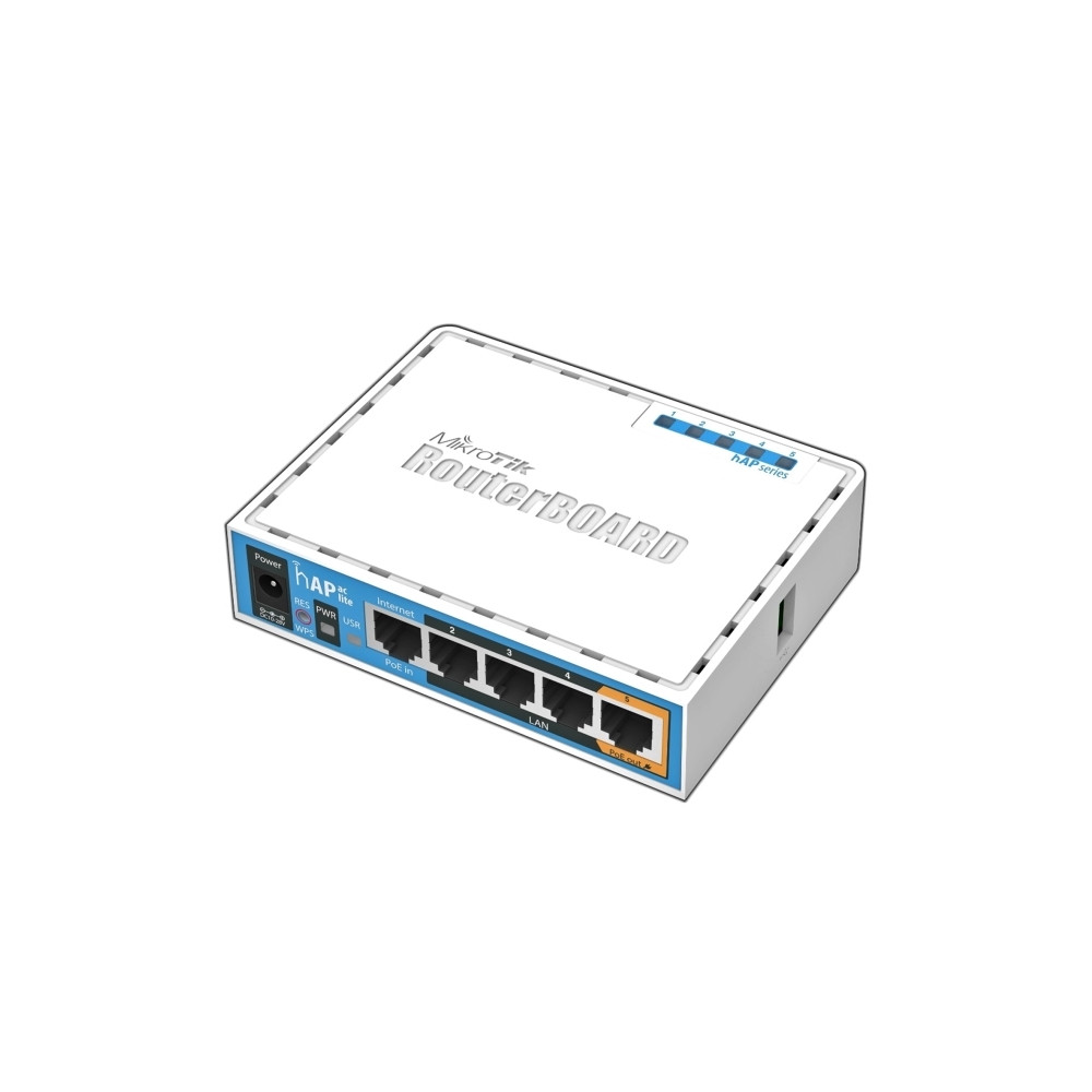 Produktbild för MikroTik RouterBOARD hAP ac lite RB952UI-5AC2ND - trådlös åtkomstpunkt - Wi-Fi 5