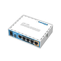 Produktbild för MikroTik RouterBOARD hAP ac lite RB952UI-5AC2ND - trådlös åtkomstpunkt - Wi-Fi 5