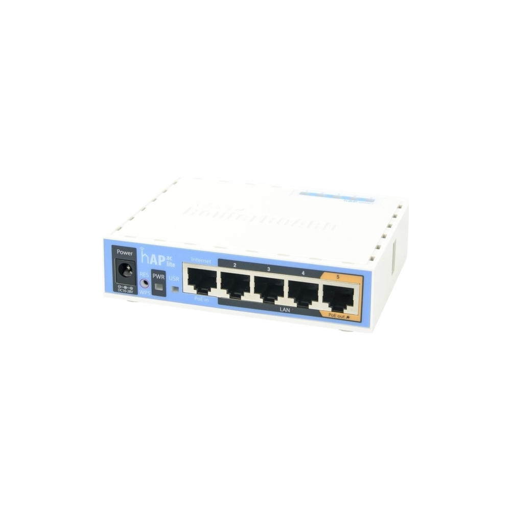 Produktbild för MikroTik RouterBOARD hAP ac lite RB952UI-5AC2ND - trådlös åtkomstpunkt - Wi-Fi 5