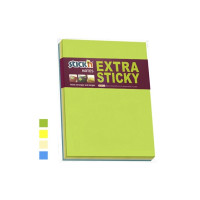 Produktbild för Stickn Notes Stick'N extra sticky 203x150 mm 45 blad ass. 4...