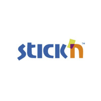 Produktbild för Stickn Notes Stick'N extra sticky 203x150 mm 45 blad ass. 4...