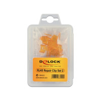 Produktbild för Delock Repair Clip Set 2 - reparationsklämma för nätverkskontakt