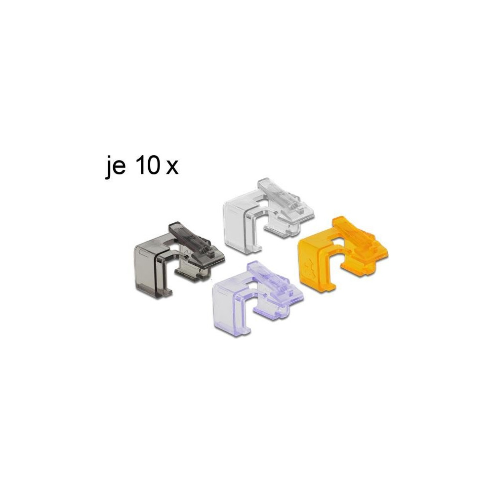 Produktbild för Delock Repair Clip Set 2 - reparationsklämma för nätverkskontakt
