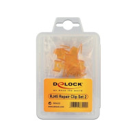 Produktbild för Delock Repair Clip Set 2 - reparationsklämma för nätverkskontakt