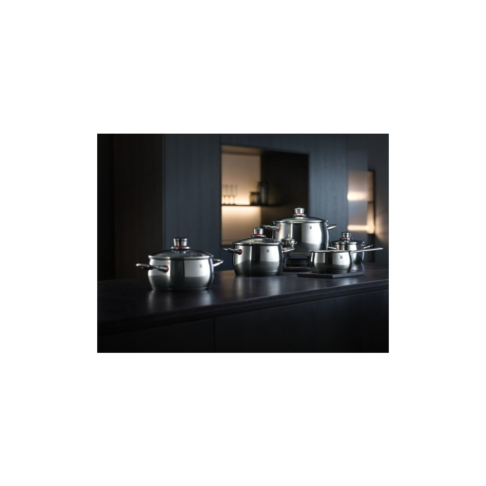 Produktbild för WMF Quality One 07.7455.6380, Grytset, Rostfritt stål, Rostf...