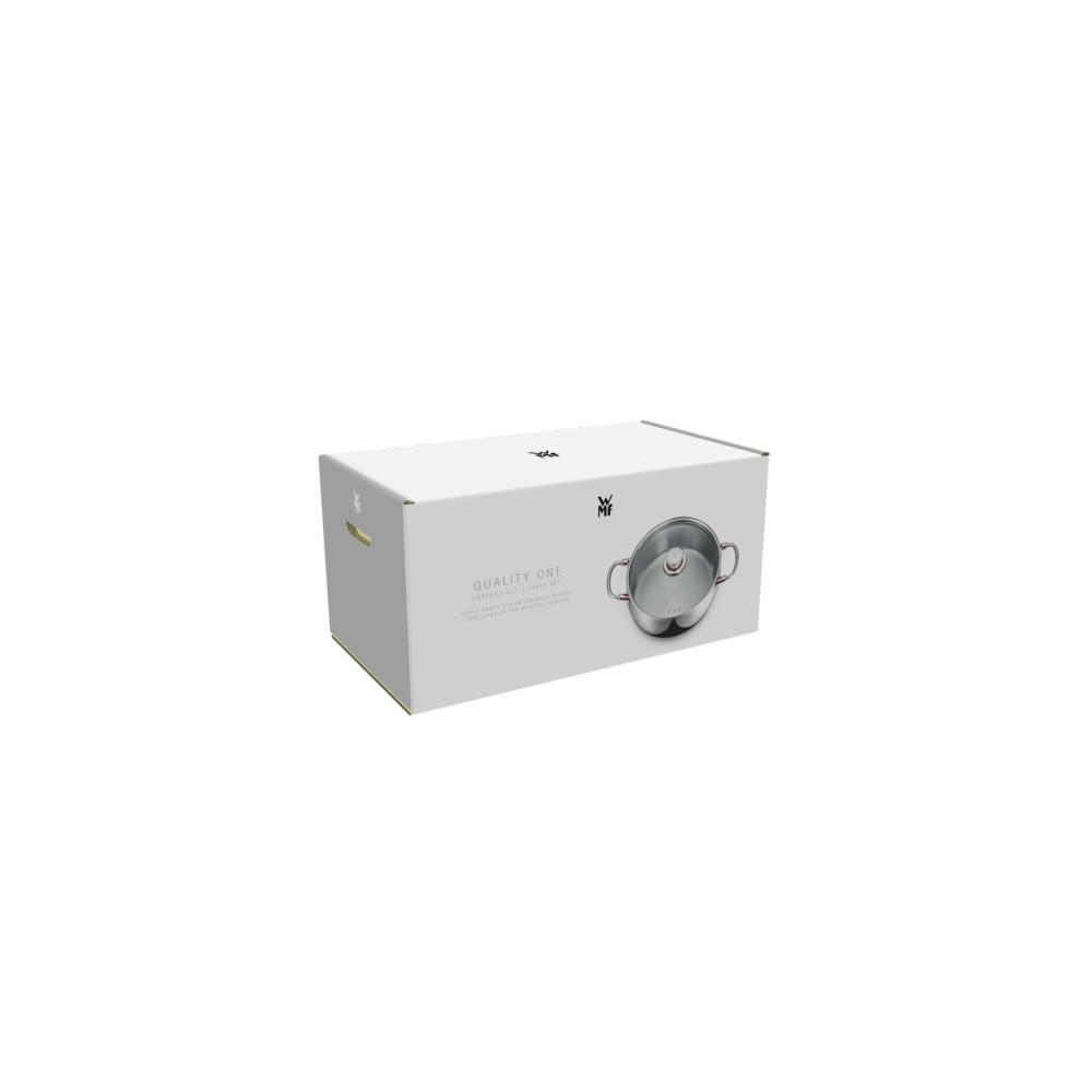 Produktbild för WMF Quality One 07.7455.6380, Grytset, Rostfritt stål, Rostf...