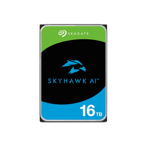 Seagate Seagate SkyHawk AI ST16000VE005 - hårddisk - 16 TB - SATA 6Gb/s