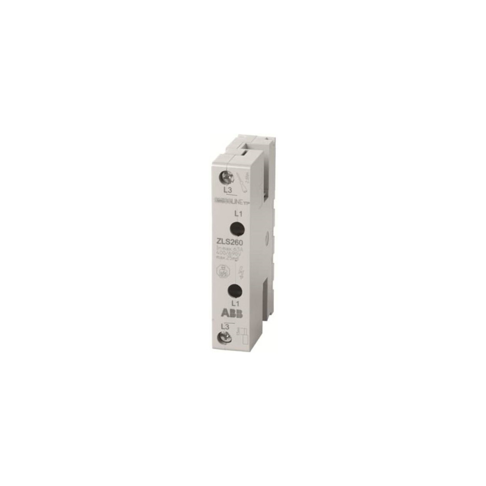 Produktbild för ABB STOTZ-KONTAKT inmatningsblock 63A L1, L3 ZLS260 (2CCA205...