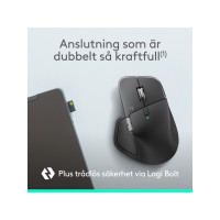 Produktbild för Logitech MX Master 4 for Business - mus - Bluetooth, 2.4 GHz