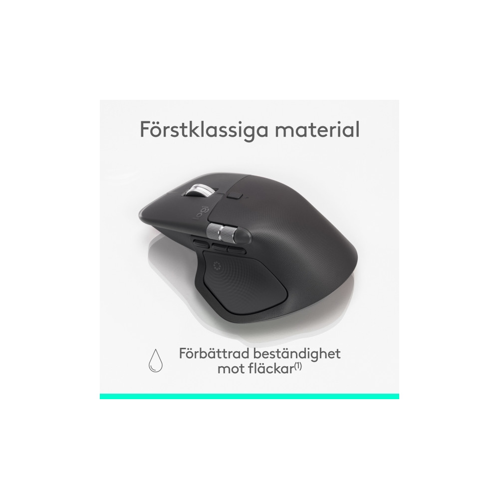 Produktbild för Logitech MX Master 4 for Business - mus - Bluetooth, 2.4 GHz