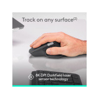 Produktbild för Logitech MX Master 4 for Business - mus - Bluetooth, 2.4 GHz