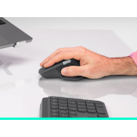 Produktbild för Logitech MX Master 4 for Business - mus - Bluetooth, 2.4 GHz