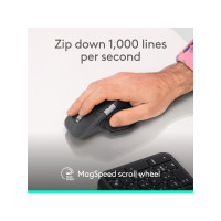 Produktbild för Logitech MX Master 4 for Business - mus - Bluetooth, 2.4 GHz