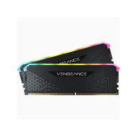 Produktbild för CORSAIR Vengeance RGB RS - DDR4 - sats - 32 GB: 2 x 16 GB - DIMM 288-pin - 3200 MHz / PC4-25600 - ej buffrad
