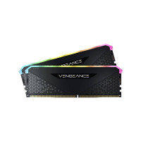 Produktbild för CORSAIR Vengeance RGB RS - DDR4 - sats - 32 GB: 2 x 16 GB - DIMM 288-pin - 3200 MHz / PC4-25600 - ej buffrad