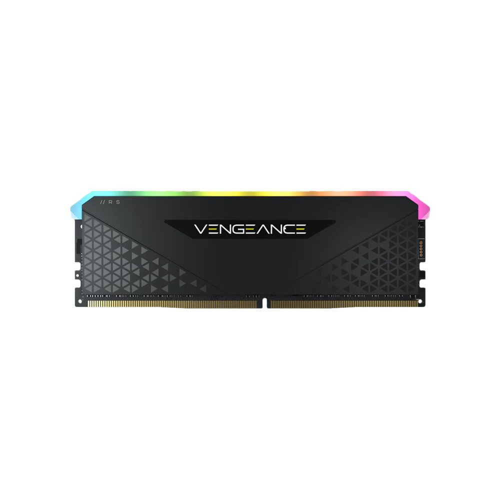 Produktbild för CORSAIR Vengeance RGB RS - DDR4 - sats - 32 GB: 2 x 16 GB - DIMM 288-pin - 3200 MHz / PC4-25600 - ej buffrad