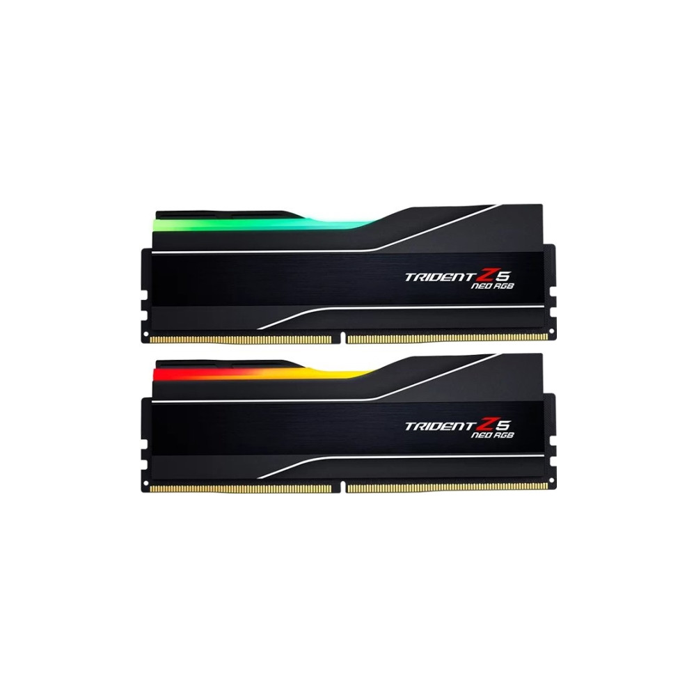 Produktbild för G.Skill Trident Z5 Neo RGB - DDR5 - sats - 32 GB: 2 x 16 GB - DIMM 288-pin / PC5-48000 - ej buffrad