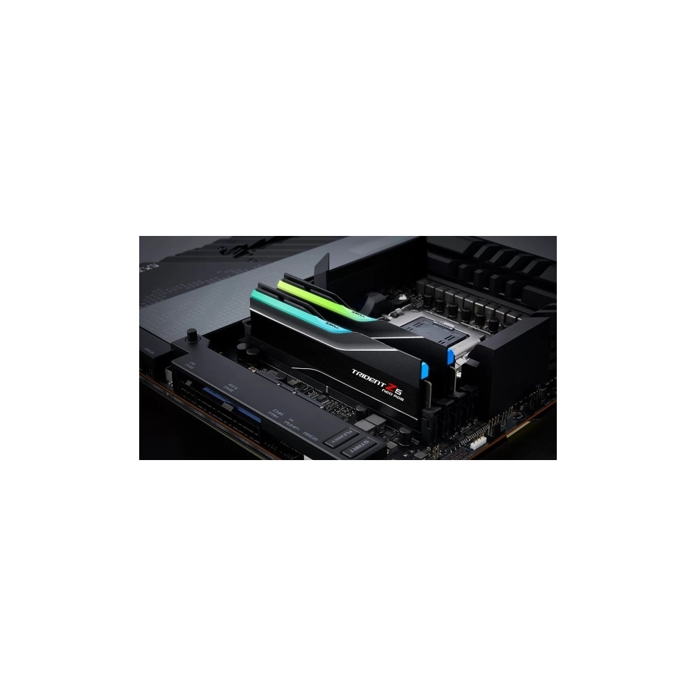 Produktbild för G.Skill Trident Z5 Neo RGB - DDR5 - sats - 32 GB: 2 x 16 GB - DIMM 288-pin / PC5-48000 - ej buffrad