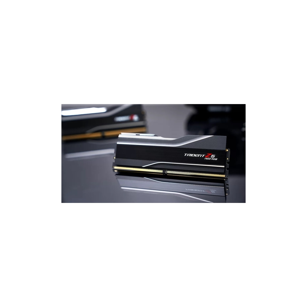 Produktbild för G.Skill Trident Z5 Neo RGB - DDR5 - sats - 32 GB: 2 x 16 GB - DIMM 288-pin / PC5-48000 - ej buffrad
