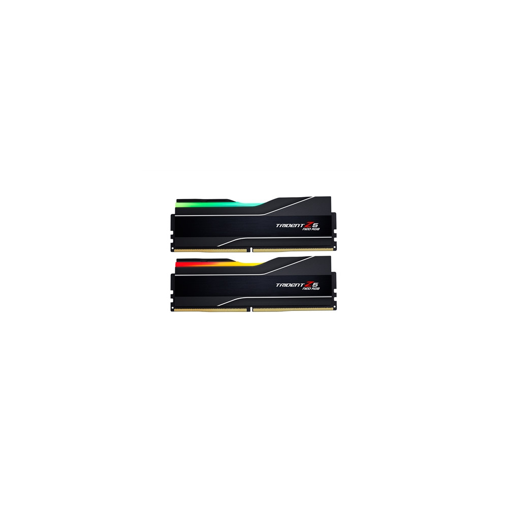 Produktbild för G.Skill Trident Z5 Neo RGB - DDR5 - sats - 32 GB: 2 x 16 GB - DIMM 288-pin / PC5-48000 - ej buffrad