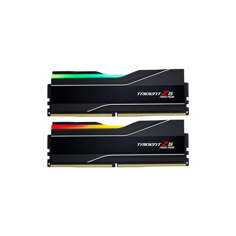 Produktbild för G.Skill Trident Z5 Neo RGB - DDR5 - sats - 32 GB: 2 x 16 GB - DIMM 288-pin / PC5-48000 - ej buffrad