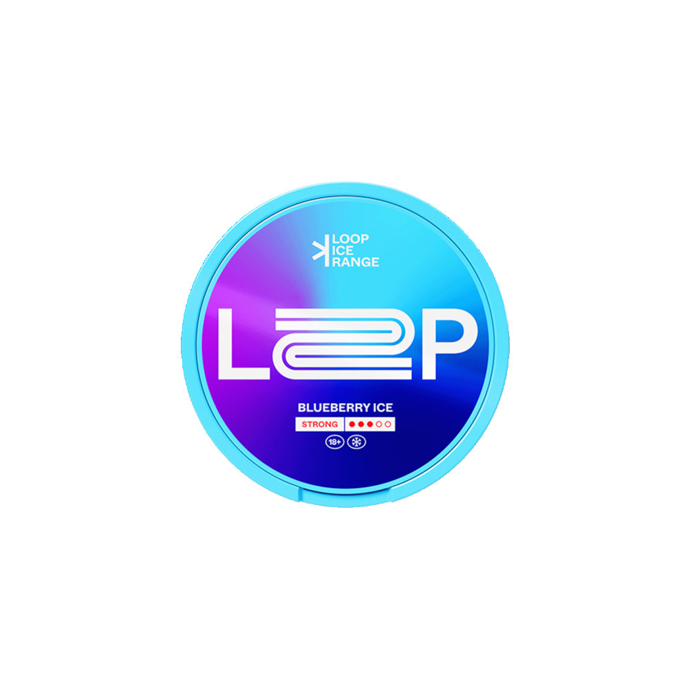Produktbild för Loop Blueberry Ice Strong 10-pack