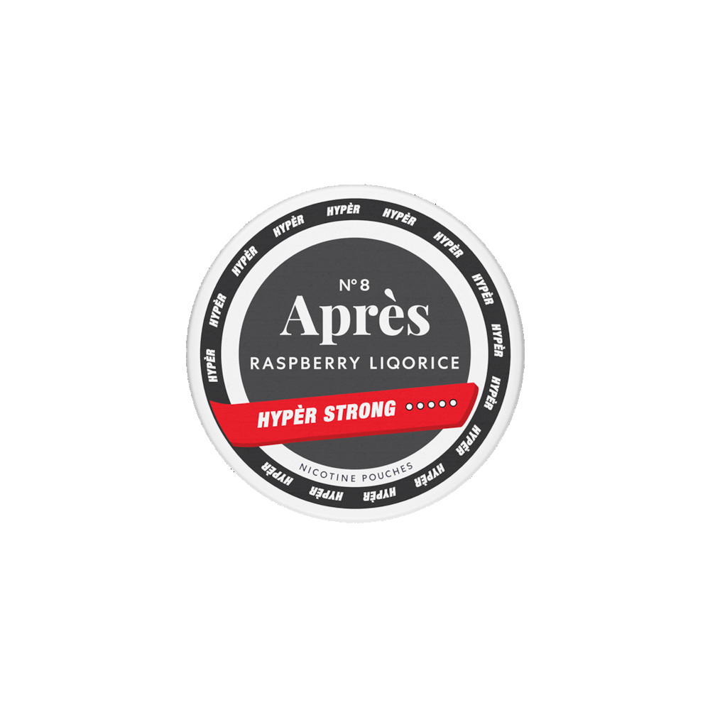 Produktbild för No.8 Après Raspberry Liqorice - Hypèr Strong 10-pack