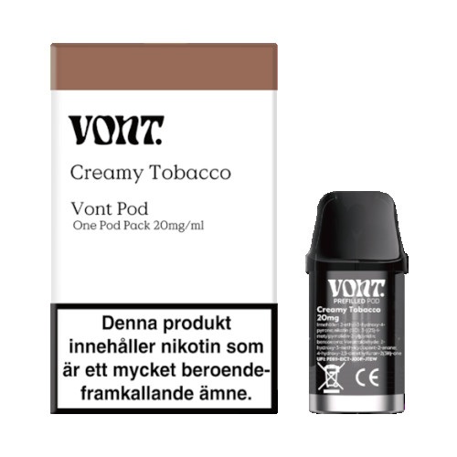 Vont Vont 1-Pod Pack - Creamy Tobacco 20mg