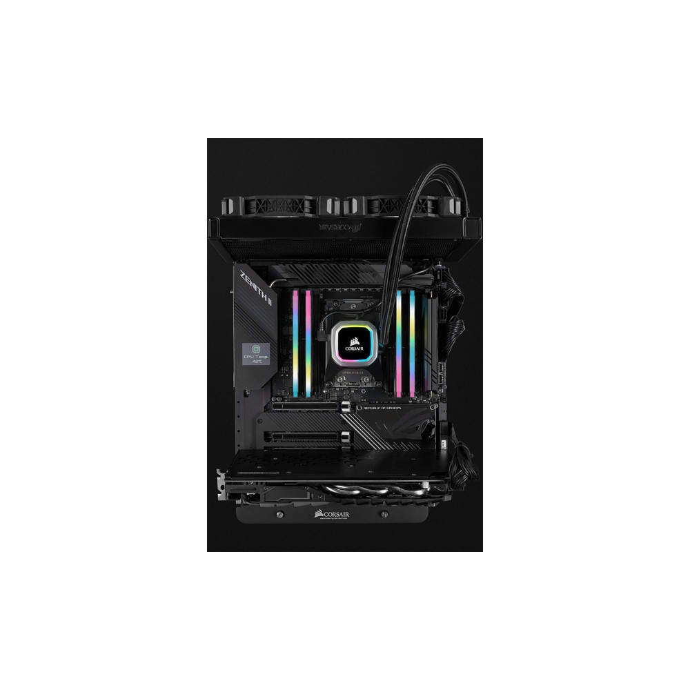 Produktbild för CORSAIR Vengeance RGB PRO SL - DDR4 - sats - 32 GB: 2 x 16 GB - DIMM 288-pin / PC4-25600 - ej buffrad