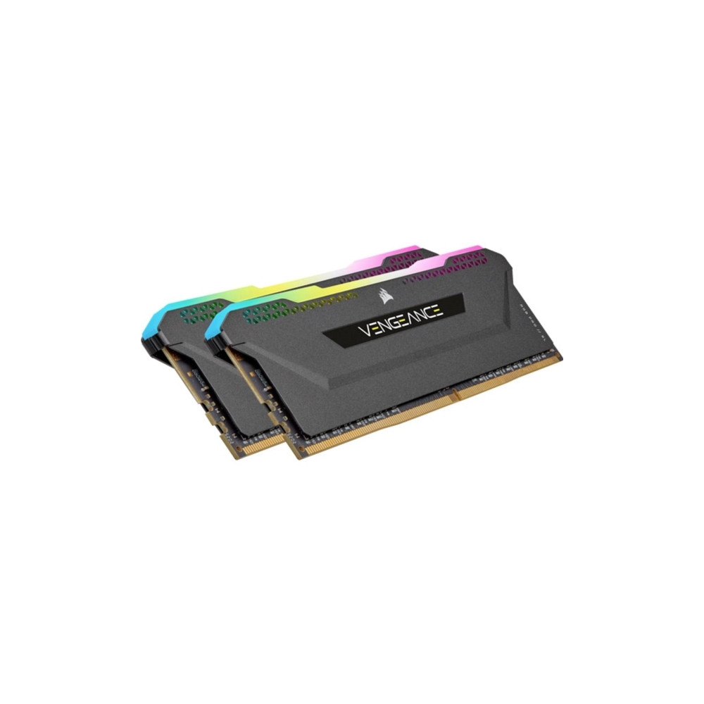 Produktbild för CORSAIR Vengeance RGB PRO SL - DDR4 - sats - 32 GB: 2 x 16 GB - DIMM 288-pin / PC4-25600 - ej buffrad