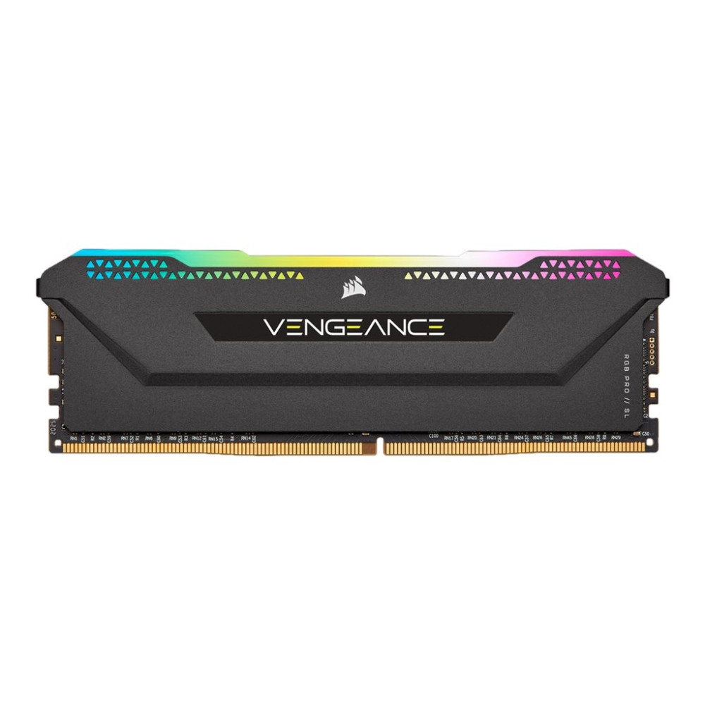 Produktbild för CORSAIR Vengeance RGB PRO SL - DDR4 - sats - 32 GB: 2 x 16 GB - DIMM 288-pin / PC4-25600 - ej buffrad