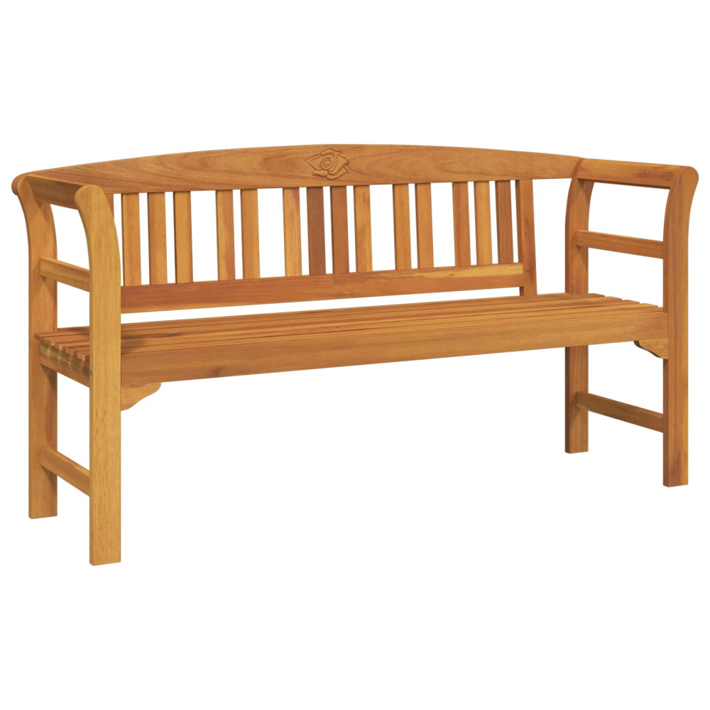 Produktbild för Trädgårdsros loungeset 4 pcs Massivt Akaciaträ