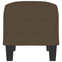 Produktbild för Bänk brun 70x35x41 cm tyg