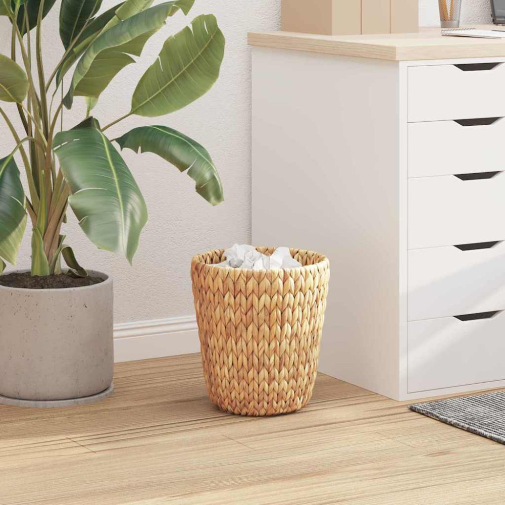 Produktbild för Papperskorgar för avfall 2 pcs Naturfärg 26 x 26 x 29 cm