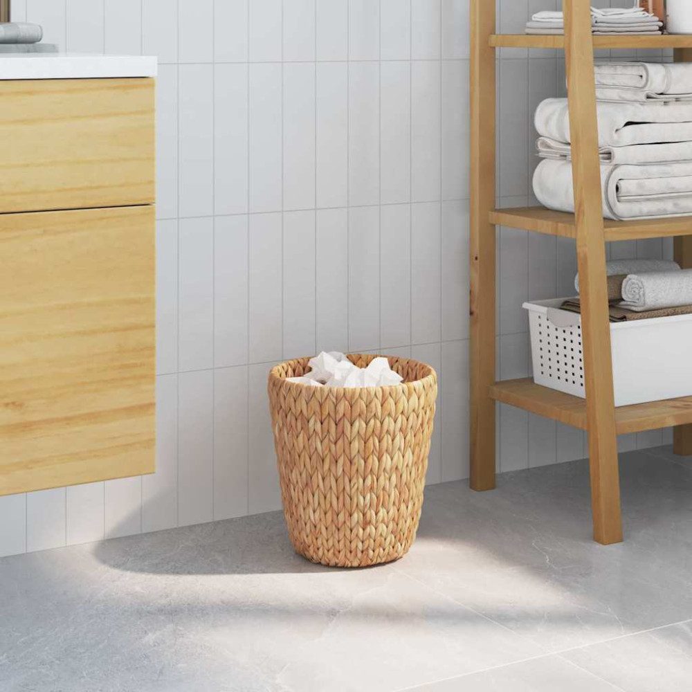 Produktbild för Papperskorgar för avfall 2 pcs Naturfärg 26 x 26 x 29 cm