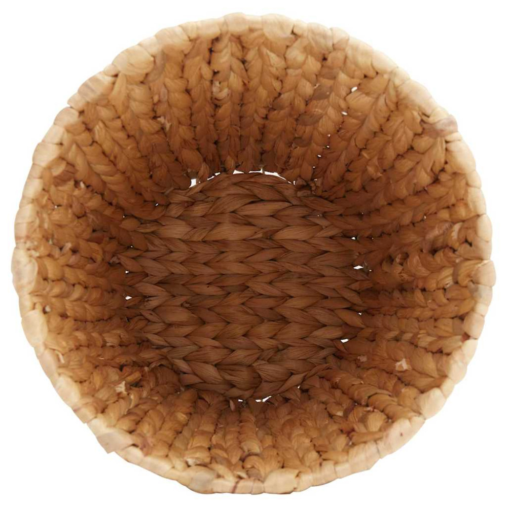 Produktbild för Papperskorgar för avfall 2 pcs Naturfärg 26 x 26 x 29 cm