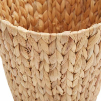 Produktbild för Papperskorgar för avfall 2 pcs Naturfärg 26 x 26 x 29 cm