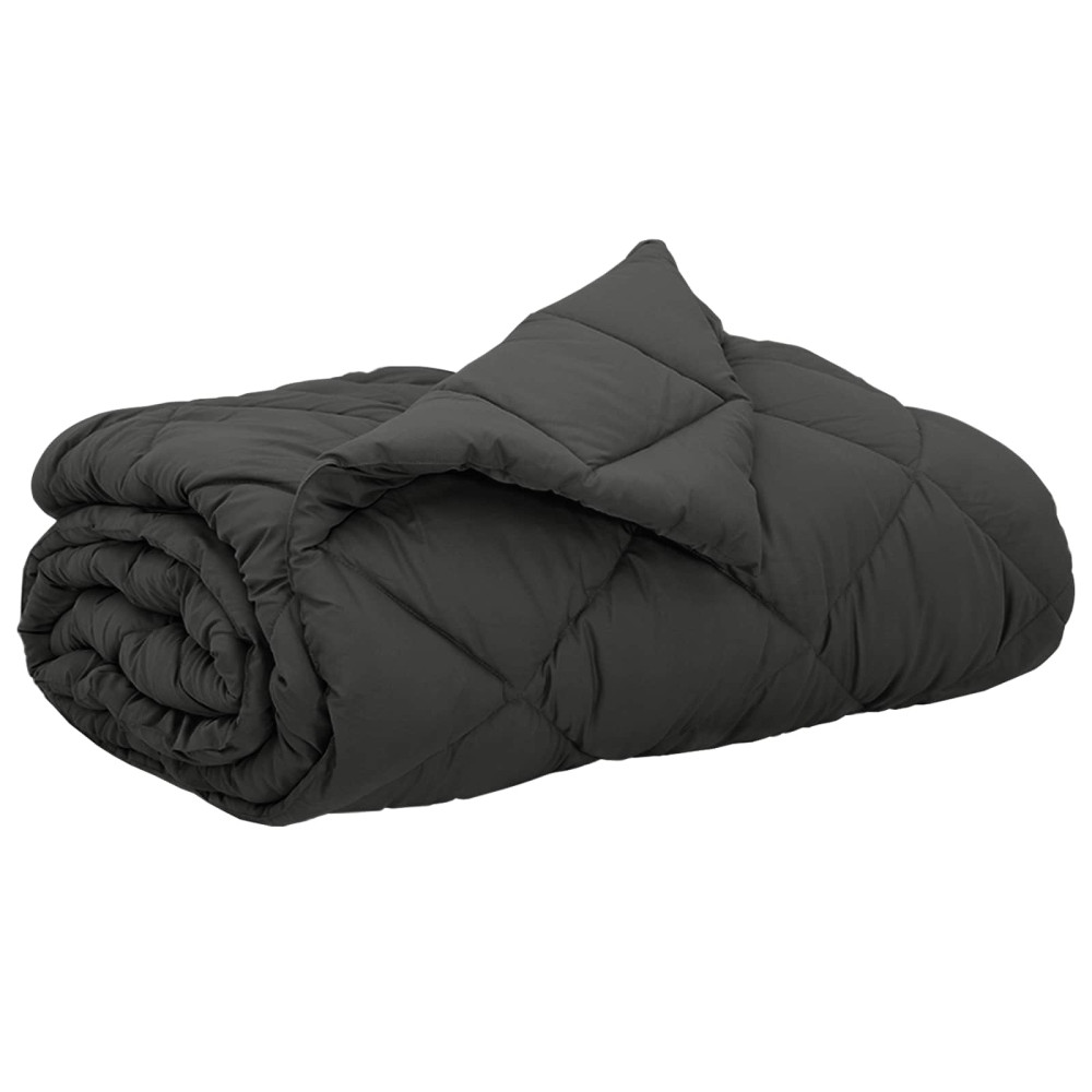 Produktbild för Sommar Duvet Antracit 220 x 260 cm Mikrofiber