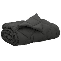 Produktbild för Sommar Duvet Antracit 220 x 260 cm Mikrofiber