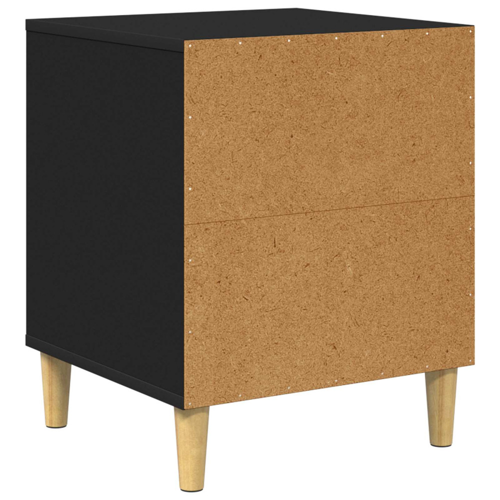 Produktbild för Katt hus Svart 42,5 x 40 x 53 cm Konstruerat trä