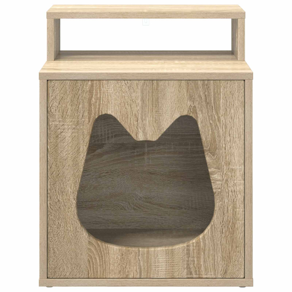Produktbild för Katt hus Sonoma 42,5 x 40 x 53,5 cm Konstruerat trä